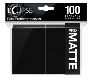Ultra PRO - Eclipse Matte Sleeves - Jet Black