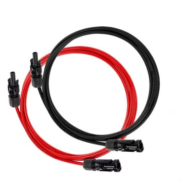PRZEDŁUŻACZ KABEL SŁONECZNY SOLARNE 2x1m 4mm2