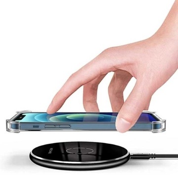 Бронированный прозрачный силиконовый чехол для iPhone 13/iPhone 14