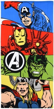 Avengers licencjonowany ręcznik kąpielowy dla chłopca