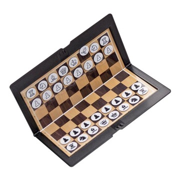 Mze Magnetess Set Дорожная складная шахматная доска