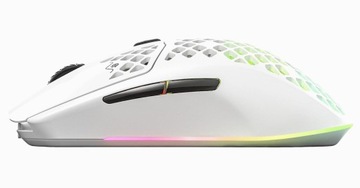 SteelSeries Aerox 3 Wireless Snow (2022) - Super Lightweight Gaming Mouse