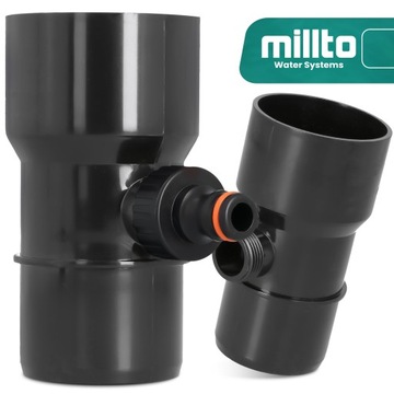 ДОЖДЕВОЙ УЛОВИТЕЛЬ 63 мм Коллектор дождевой воды Желоба Grafi X5