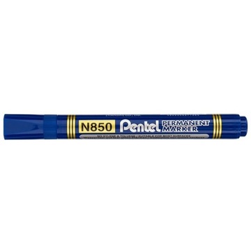 Перманентный маркер PENTEL N850, круглый наконечник, СИНИЙ