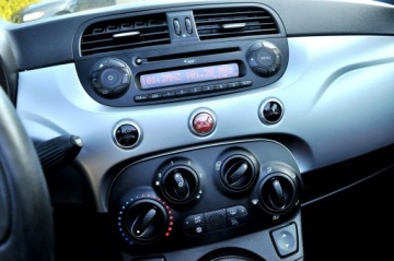 Fiat 500 II CC Seria 1 0.9 TwinAir 85KM 2015 Fiat 500 900 85KM TwinAir Cabrio Klima Pdc, zdjęcie 16