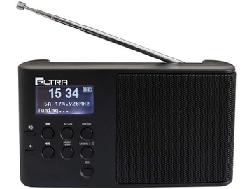 Radio ELTRA Ula 101DAB+ FM PLL Czarny