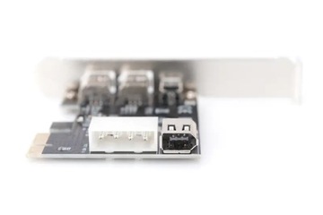 Карта Firewire (400) PCI 2xZew 1xZewMini IEEE1394a