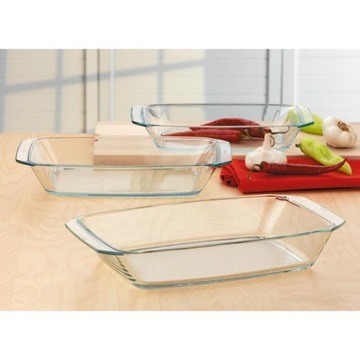 SIMAX NACZYNIE ŻAROODPORNE PROSTOKĄTNE 1,5L 31,5 x 17,5x5 cm DO ZAPIEKANIA