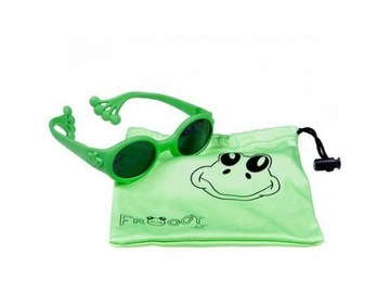 Okulary przeciwsłoneczne dla dzieci Green 6m+ ANIMAL SUNGLASSES