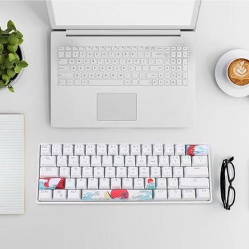 4 шт. шикарные колпачки для клавиатуры, компьютерные наклейки, наборы колпачков, прочные