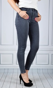 Spodnie Jeansy Damskie Push-Up Jeansowe Skinny NEW