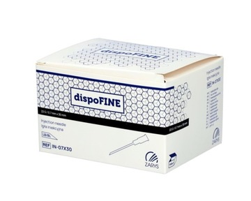 DispoFine IGŁY INIEKCYJNE 0,7x30 100szt