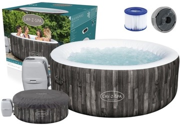 HYDROTERAPIA DMUCHANE SPA OGRODOWE TARAS HYDROMASAŻ BESTWAY ZESTAW POKRYWA