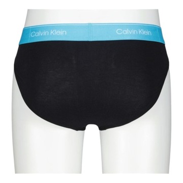 CALVIN KLEIN MAJTKI MĘSKIE BOKSERKI SLIPY JOCK STRAP 3PK CZARNE r.M