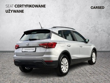 Seat Arona Crossover Facelifting 1.0 TSI 110KM 2022 Seat Arona Salon PL/ FV-23%/ DSG/ Gwarancja 2027.0, zdjęcie 6