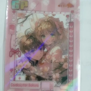 Аниме Captor KINOMOTO SAKURA LI SYAORAN DAIDOUJI Коллекция карточек