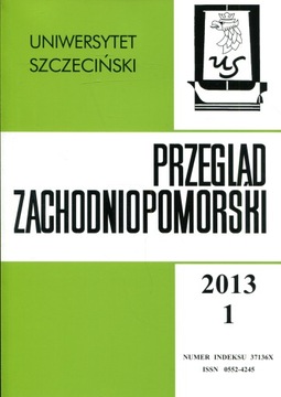 Przegląd Zachodniopomorski 2013/1