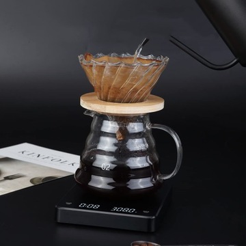 Wysoka Precyzja Cyfrowa Waga do Kawy z Timerem