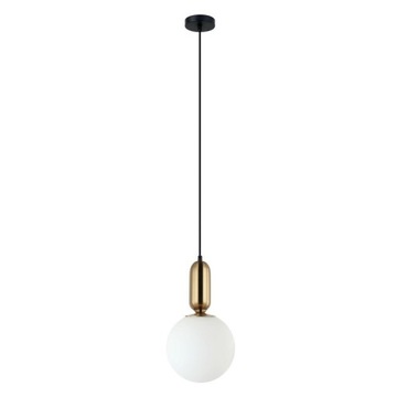 Lampa sufitowa wisząca ALDEVA 1M żyrandol brąz antyczny