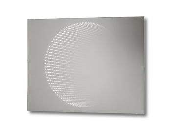 LUSTRO LED GŁĘBIA EFEKT 3D 100x63CM Z OŚWIETLENIEM