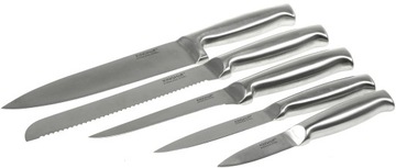 НОЖИ КУХОННЫЕ набор ножей в блоке 6 шт, ПОДСТАВКА 3461