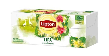 Herbata LIPTON Lipa z Malinami Ex20