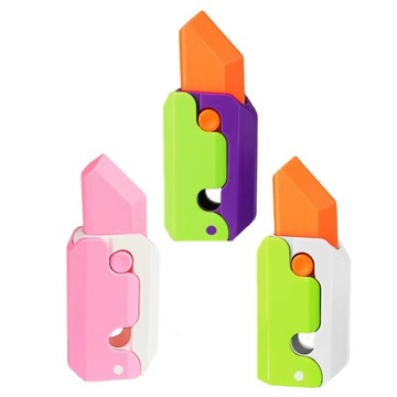 Пластиковый нож для моркови Прыгающие игрушечные ножи