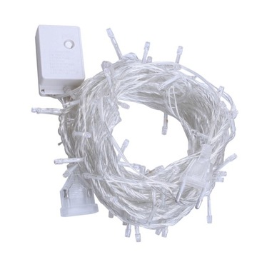 10M 100LEDS LAMPY ŁAŃCUCHOWE Wodospad KURTYNA DEKORACYJNA LAMPA NA WESELE