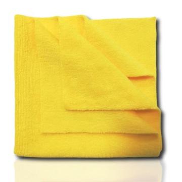 MIKROFIBRA BEZSZWOWA 40X40 - 385GSM ŻÓŁTA 1SZT
