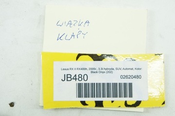 JB480 LEXUS RX II SVAZEK KRYT KUFRU