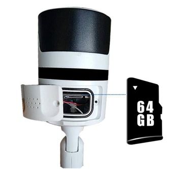 НАРУЖНАЯ IP-КАМЕРА МОНИТОРИНГА 1080 SD IP66 IR FV