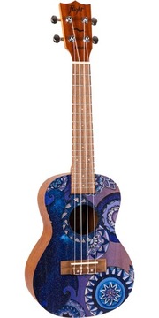 Чехол для переноски концертной гавайской гитары Flight AUC33 Stardust