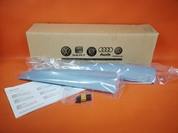 Audi A4 B8 Накладки на боковой бампер ЗАДНИЙ НОВЫЙ ОРИГИНАЛ
