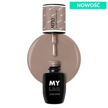MYLAQ Lakier Hybrydowy M710 My Sweet Cappuccino