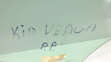 KIA VENGA SKLO (OKNO) DVEŘE PRAVÝ PŘEDNÍ