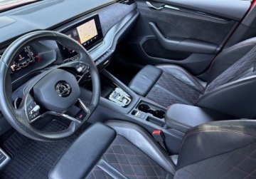 Skoda Octavia IV Kombi 2.0 TDI SCR 200KM 2021 Skoda Octavia RS 2.0TDI DSG 200KM 4x4 Matrix Kamera WEBASTO HeadUP ACC Vir, zdjęcie 10