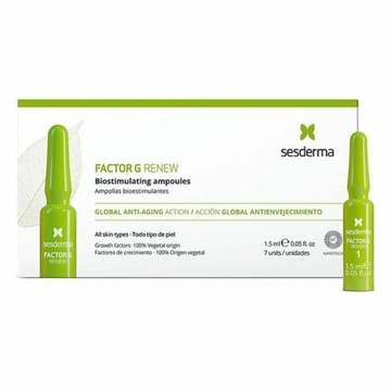 SESDERMA FACTOR G RENEW Ampułki Biostymulujące 7 x 1,5 ml