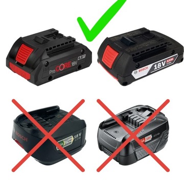 Адаптер для аккумулятора Bosch WAGO Bosch GBA 18 В.