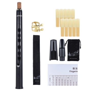 ammoon Mini Pocket Bb Saxophone Sax ABS with Alto