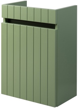 ZIELONA SZAŁWIA OLIWKA Szafka Łazienkowa 40 cm FREZOWANY front MDF