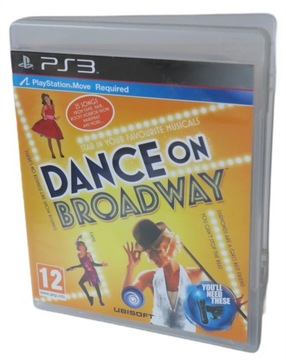 PS3 GRA DANCE ON BROADWAY + KOLEKCJONERSKIE KARTKI PLAYSTATION 3