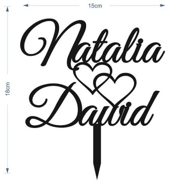 Топпер для свадебного торта с именами ИМЕНИ золотой зеркальный топпер для свадебного торта