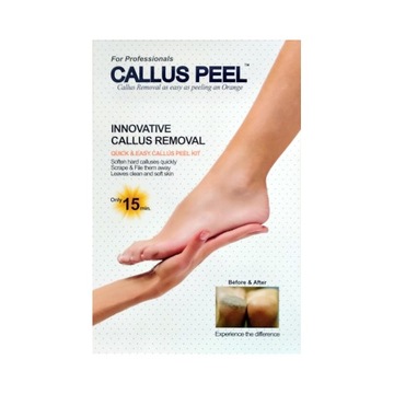 Callus Peel Zestaw Pedicure w 15 Minut 4Pads