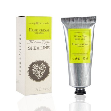 Zapachowy Krem do rąk z masłem shea Werbena 80 ml Soap&Friends