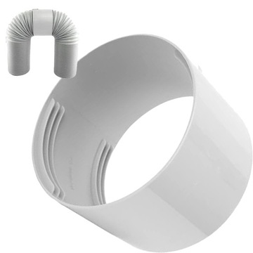 ZŁĄCZE WĘŻA WYDECHOWEGO RURY WYDECHOWEJ KLIMATYZACJI O ŚREDNICY 130 MM