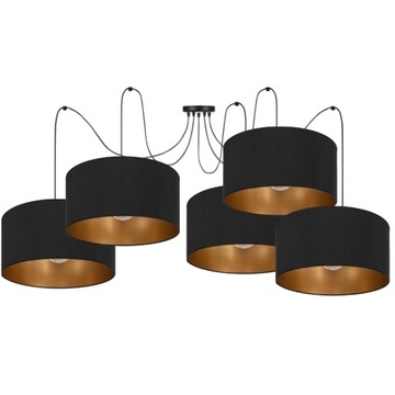 LAMPA WISZĄCA SUFITOWA LUNA ŻYRANDOL SPIDER PAJĄK