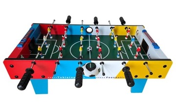 PIŁKARZYKI STOŁOWE DREWNIANE DUŻE PIŁKA NOŻNA+ KARTY PANINI ADRENALYN 2024