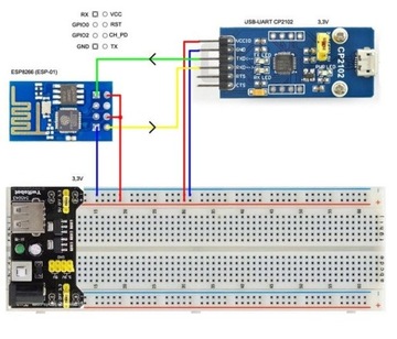 ESP8266 ESP-01 Сетевой модуль Wi-Fi