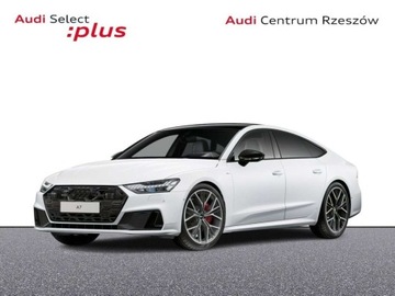 Audi A7 C8 Sportback Facelifting 3.0 55 TFSI 340KM 2025 Audi A7 Sportback pneumatyka, skretna os, head up, kamery 360, hak, matrix