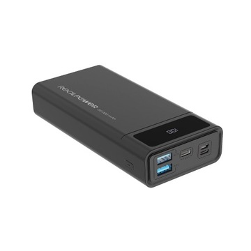 Powerbank RealPower 20000 mAh czarny 100% oryginał